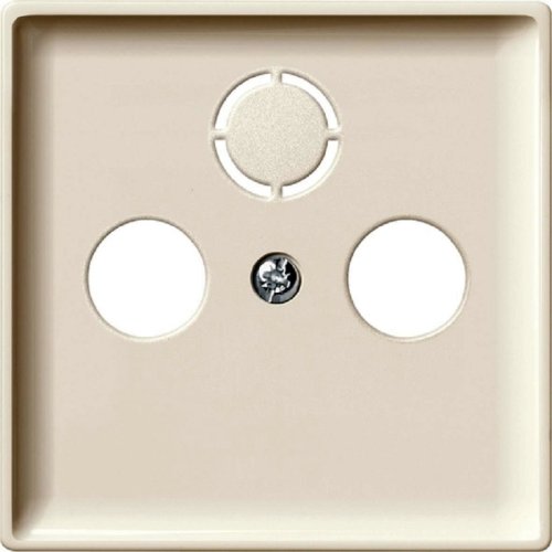 Лицевая панель Schneider Electric Merten Antique для 3-м. розетки TV+R+SAT бежевый картинка